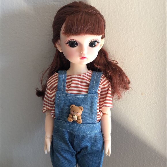 Pretty jointed 30cm doll - Picture 3 of 5